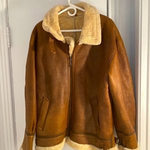 Mint condition bombers leather jacket